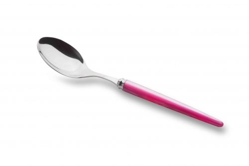 Cuillère à dessert Tang fuchsia