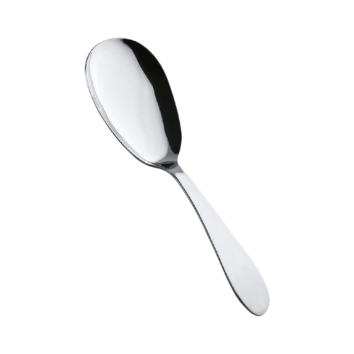 Cuillère de service large à Riz, frites ou légumes inox Grand Hôtel