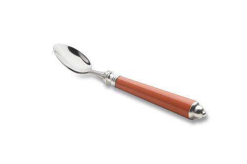 Cuillère moka Séville corail haut forgé inox
