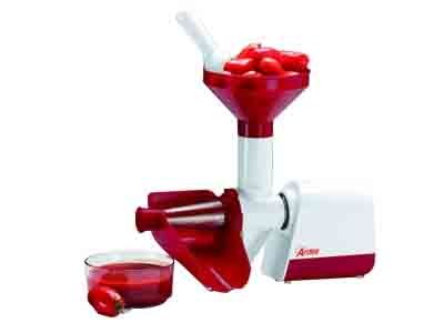 Extracteur de jus / épépineur de tomates électrique