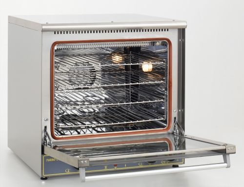 Four multifonction turbo quartz inox 60 litres 4 grilles Roller Grill