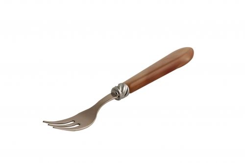 Fourchette &agrave; g&acirc;teau Diana corne