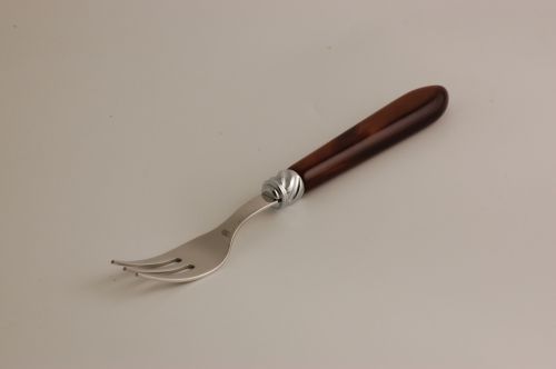 Fourchette &agrave; g&acirc;teau Diana marron