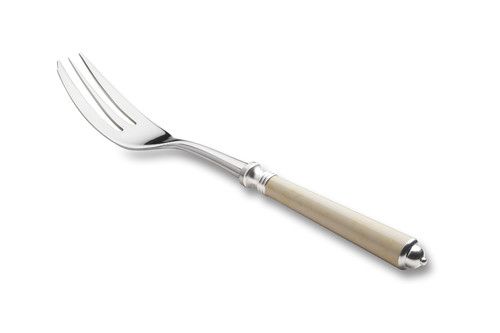 Fourchette à servir Séville ivoire haut forgé inox