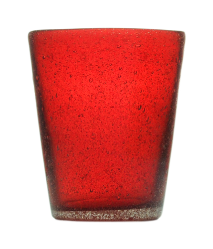 Grand Verre &agrave; eau en plastique 300 ml Rouge