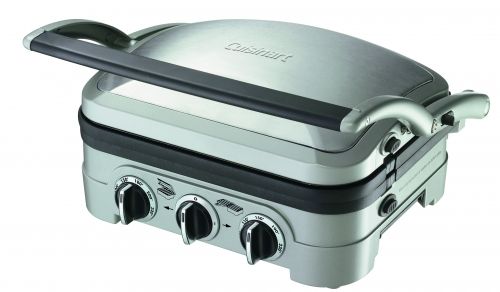 Gril Cuisinart 5 fonctions gril/barbecue/plancha/panini/croque Mr - 1500 Watts