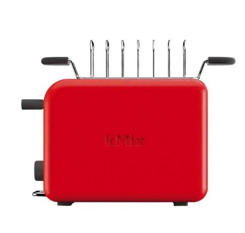 Grille-pain kMix 2 fent.-2 tranch. Rouge vermillon