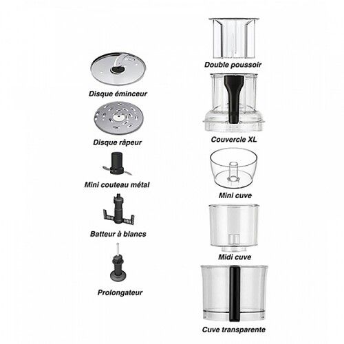 Kit 3 cuves pour Robot CS5000 - COMPATIBLE 5000/5100