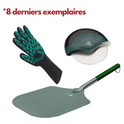 Le kit &laquo;Perfect Pizza&raquo; Big Green Egg