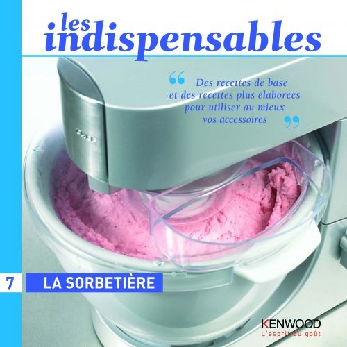 Livre Kenwood : la sorbeti&egrave;re