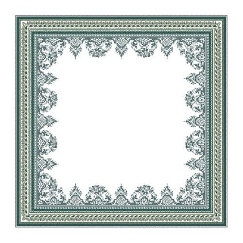 lot 1 nappe carree 170x170 depareillees vert