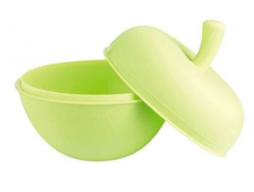 Lot de 2 cuit-pommes en silicone vert