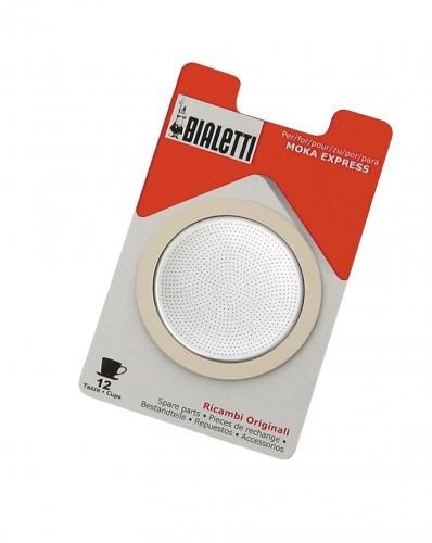 Lot de 3 joints de cafetière Bialetti+ filtre 9 tasses