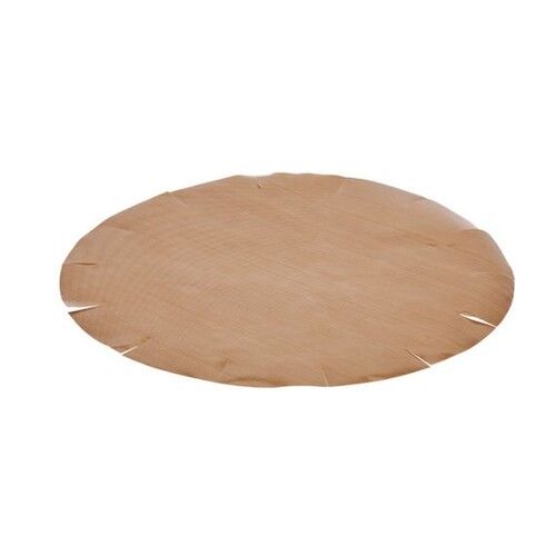 Lot de deux feuilles de cuisson pour moule &agrave; tarte rond en inox perfor&eacute; Air Syst