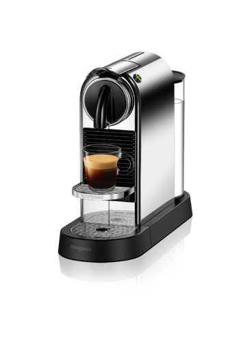 Machine &agrave; Capsules Nespresso Chrom&eacute; CITIZ
