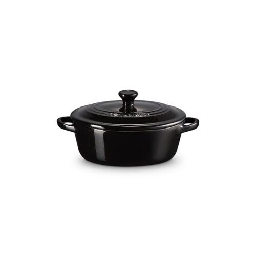 Mini-Cocotte Ovale 12Cm Noir Ébène