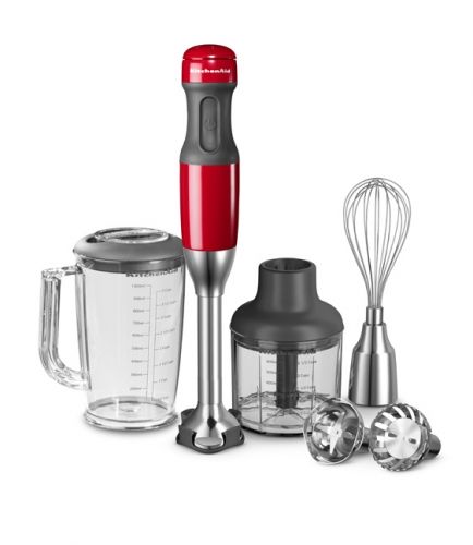 Mixeur plongeant KitchenAid 5 vitesses Rouge empire