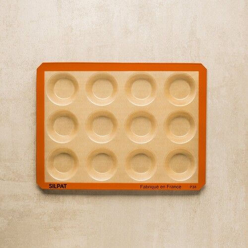 Moule en silicone 12 tartelettes