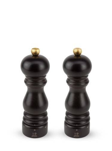 Moulins à sel et à poivre manuel Duo Paris U\'select noir Chocolat 18 cm