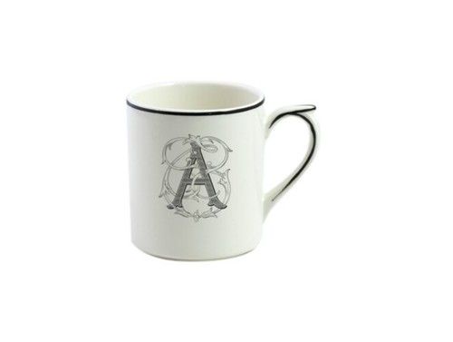 Mug Filet bleu monogramme A
