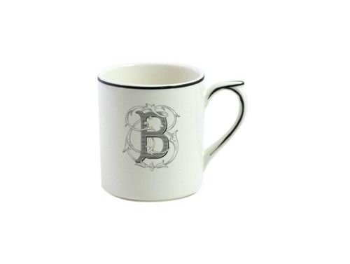 Mug Filet bleu monogramme B