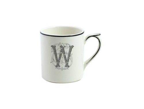 Mug Filet bleu monogramme W