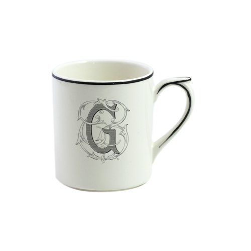 Mug Filet Mangan&egrave;se Monogramm&eacute;e J