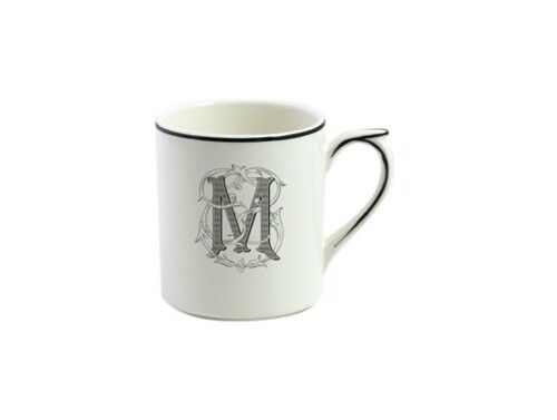 Mug XL M FILET BLEU MONOGRAMME