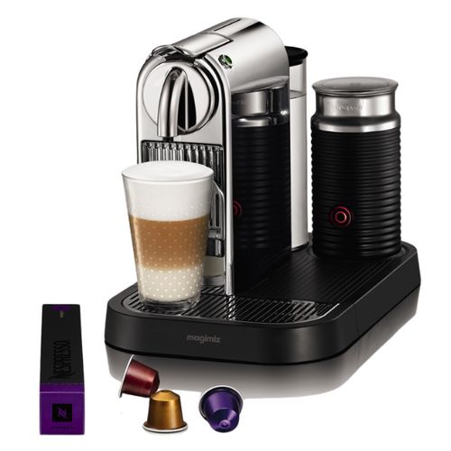 Nespresso Citiz & Milk chromé brillante automatique Magimix