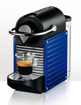 Nespresso Pixie bleu électrique Krups