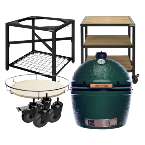 Pack  2X/M  - Table Modulaire+Meuble Extension  - Egg - Conveggtor