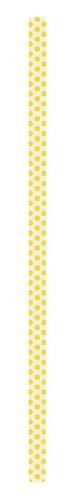 Paille Swirl blanc/jaune 23 cm Zak ! Designs