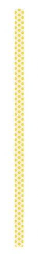 Paille Swirl blanc/jaune 23 cm Zak ! Designs