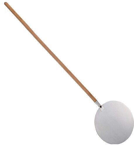 Pelle A Pizza Aluminium &Oslash; 40 cm Manche Bois