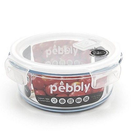 Plat/Boite rectangulaire en verre 0,95 l avec couvercle clapet sp&eacute;cial micro-ond