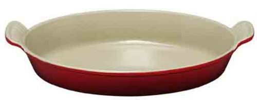 Plat Ovale 24 cm Cerise