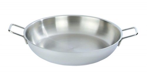 Plat paella 46  cm inox sans couvercle TFI