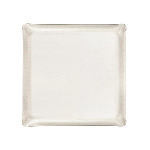 Plateau Acrylique 36 X 36 cm Secret - Ivoire
