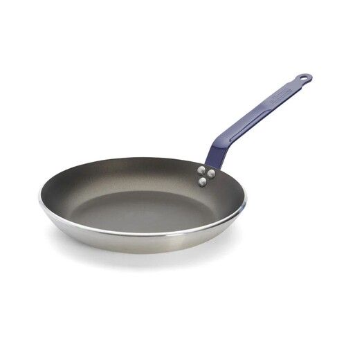 Poele ronde choc resto indu q.bleue ø 28