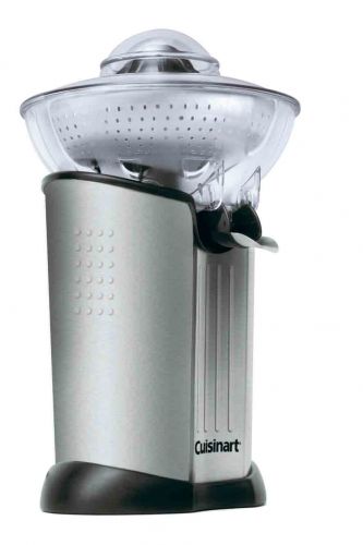 Presse-agrumes en acier brossé - Fonction 'Turbo Pulp'