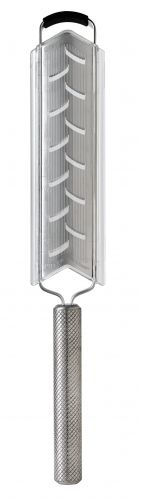 R&acirc;pe fine fine lamelle en inox collection V - 34 cm