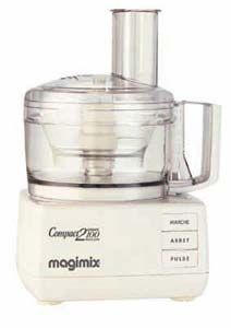 Robot Compact 2100 blanc Magimix avec mini cuve