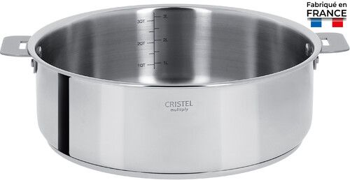 Sauteuse 26 cm Inox Casteline Amovible
