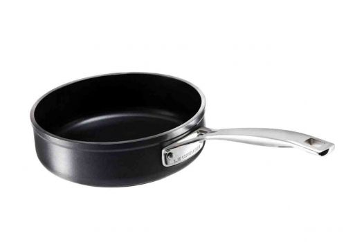 Sauteuse Les Forg&eacute;es 25 cm - 3.3 L anti adh&eacute;rent noir