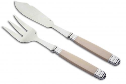 Service à poisson Empire ivoire