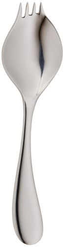 Set de 6 couverts de table Georgette inox brillant droitier