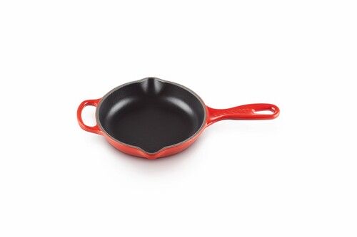Skillet en Fonte &Eacute;maill&eacute;e Rond 16 cm Cerise
