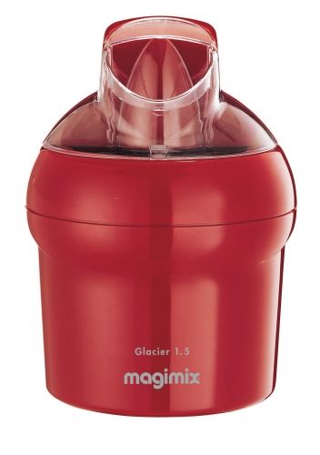 Sorbeti&egrave;re &agrave; accumulation Le Glacier 1,5 l rouge