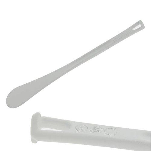 Spatule blanche en polyglass 30cm.