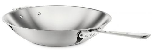 Stanless Steel Poele Wok 25 Cm